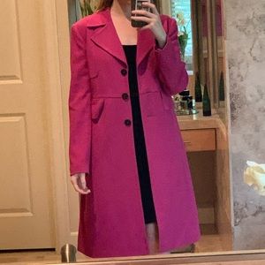 VINTAGE HOT PINK COAT